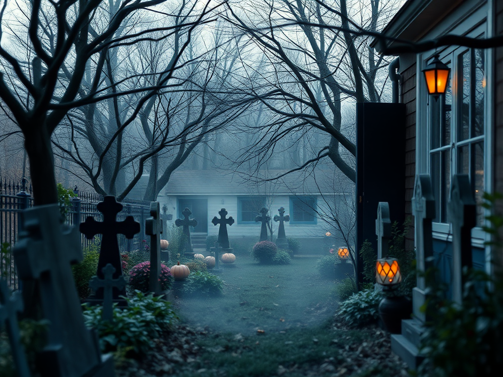 Image for Haunted Graveyard Scene