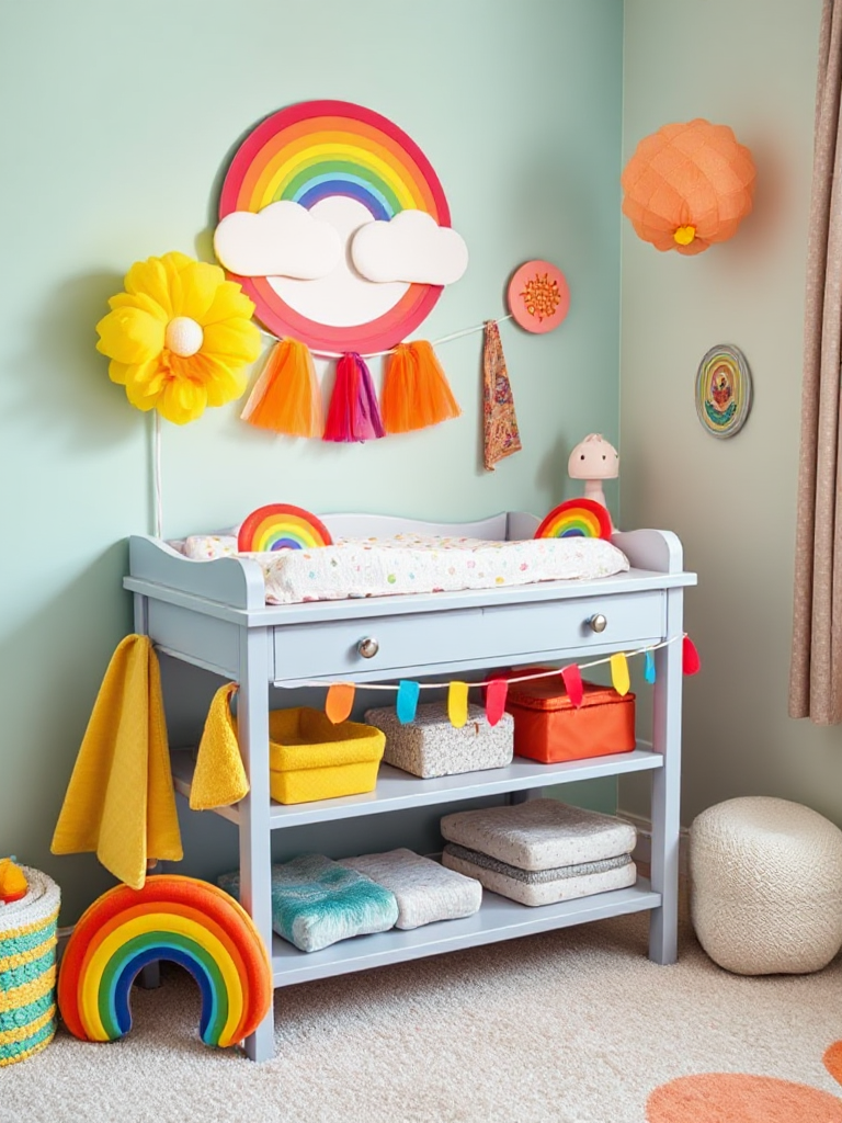 Rainbow Nursery Ideas