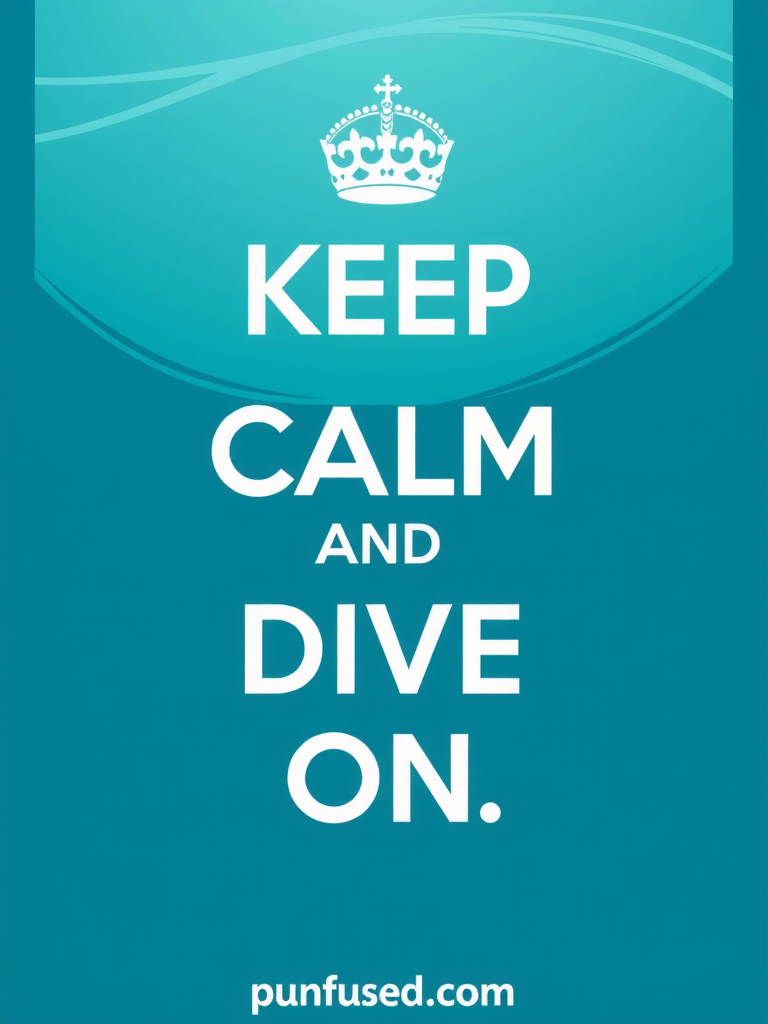 diving puns