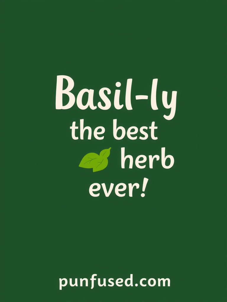 basil puns