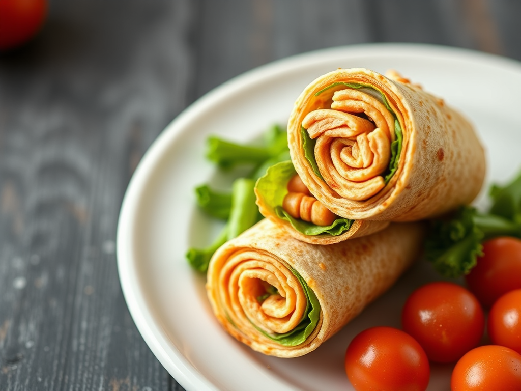 Image for Turkey and Veggie Pinwheels