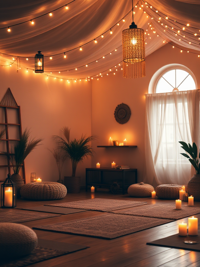 Boho Yoga Room Ideas