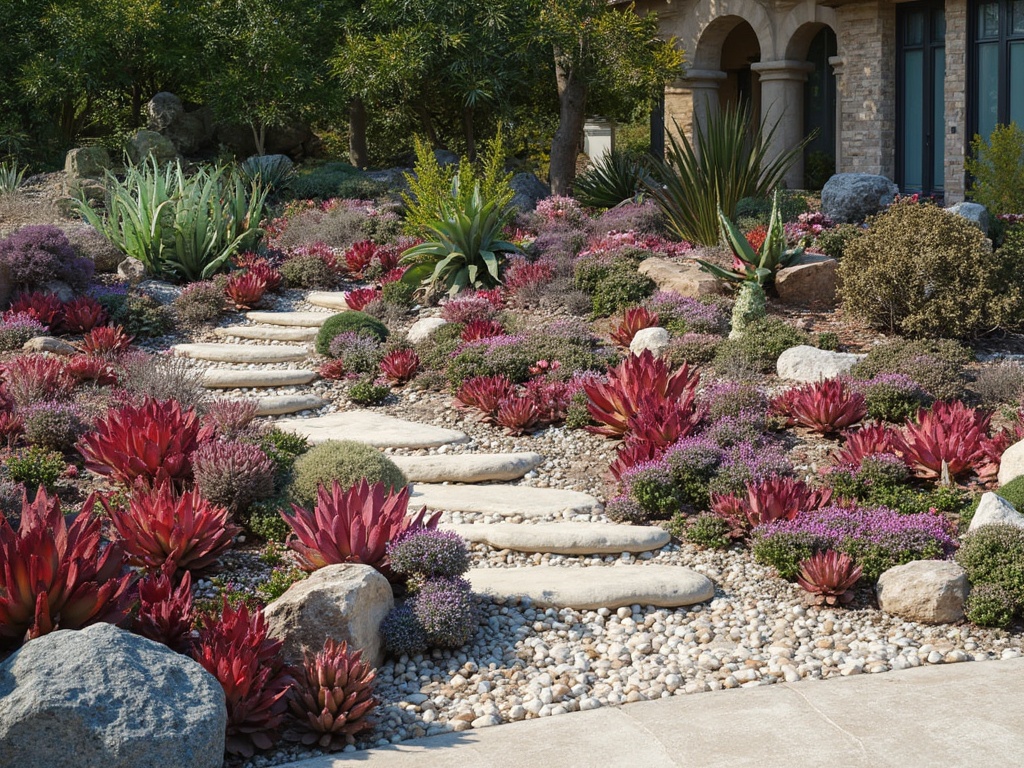 Succulent Rock Garden