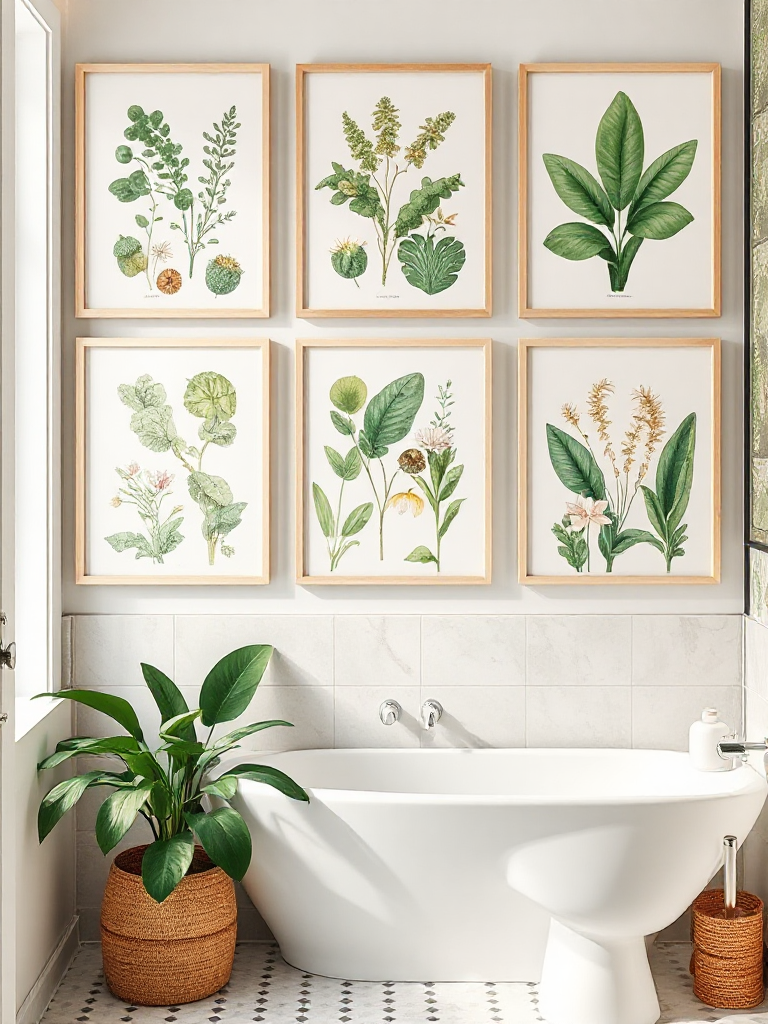 Great bathroom wall decor ideas