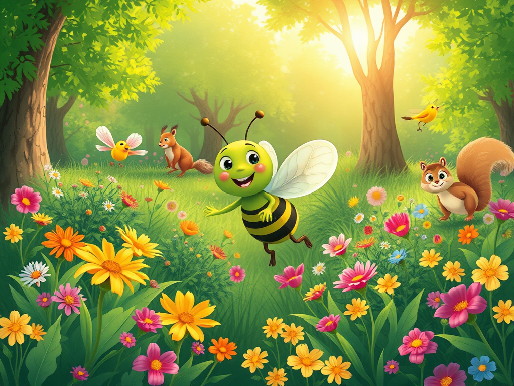 Buzzy's Colorful Park Adventure