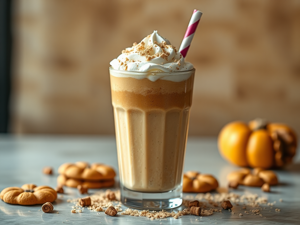 Image for Pumpkin Snickerdoodle Cookie Milkshake