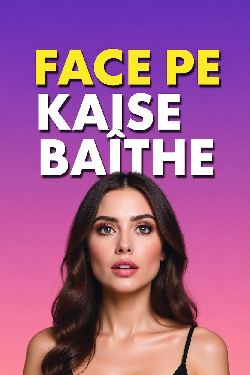 Face pe kaise baithe