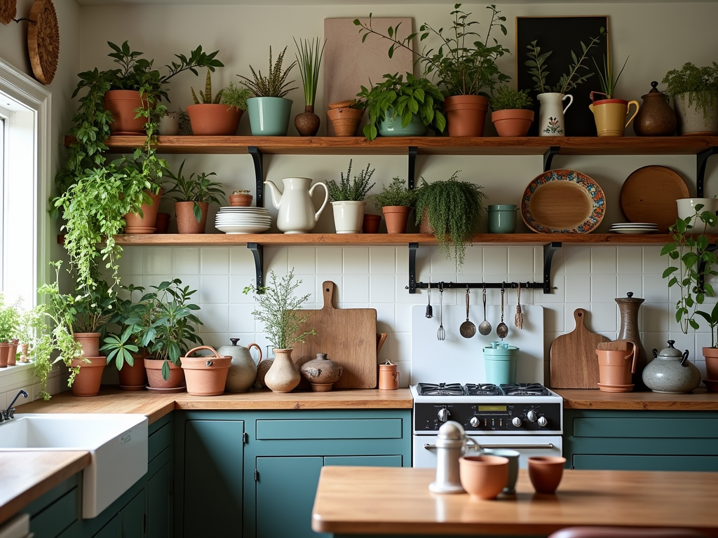 Embrace Maximalism in Your Cozy Farmhouse Kitchen!