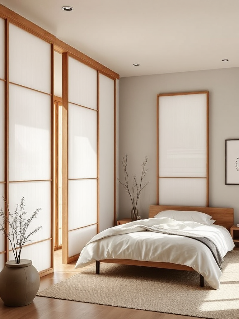 Japandi Bedroom Ideas