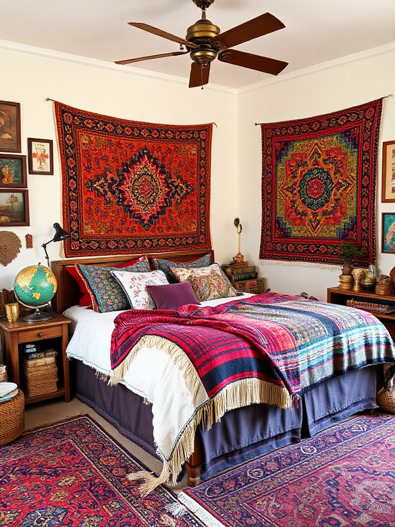 Eclectic bedroom ideas