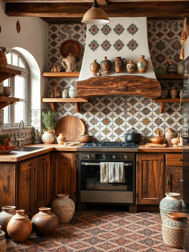 Stunning boho kitchen designs