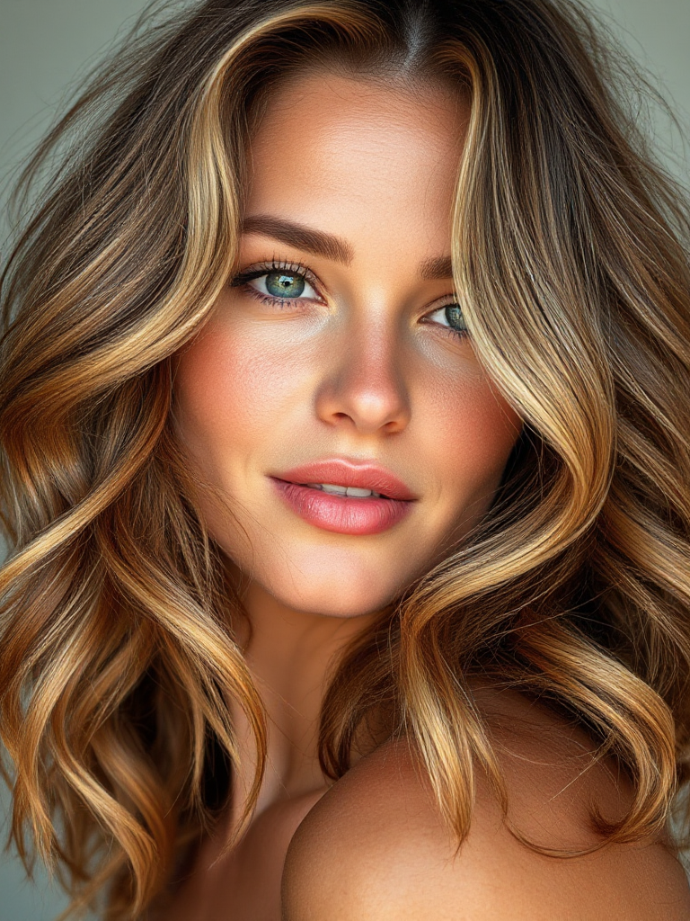 Chin-Length Wavy Hair