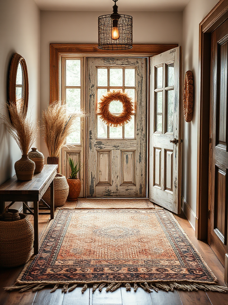 Boho Entryway Ideas