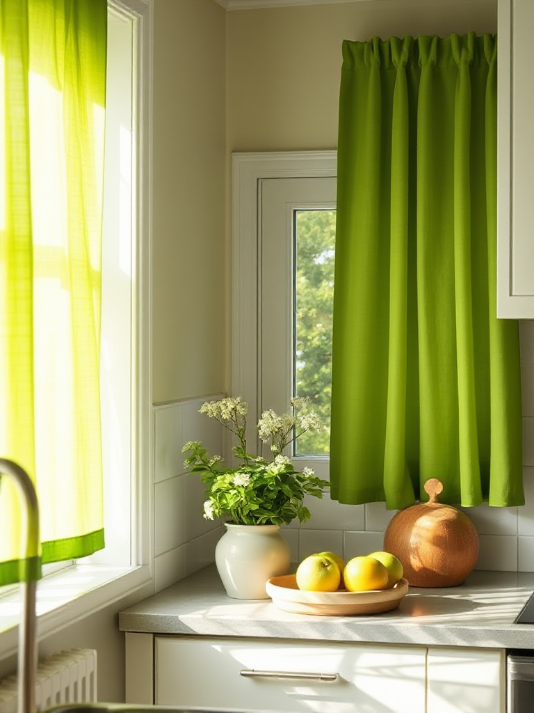 Green Color Kitchen Ideas