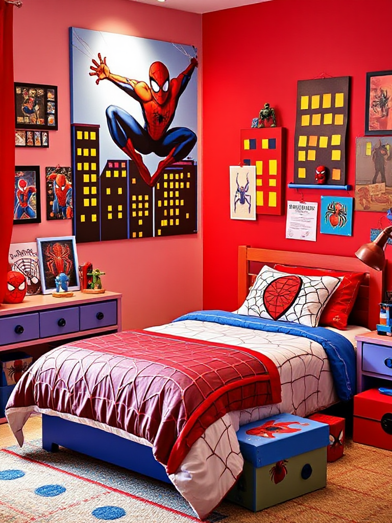 Spider Man Bedroom Ideas