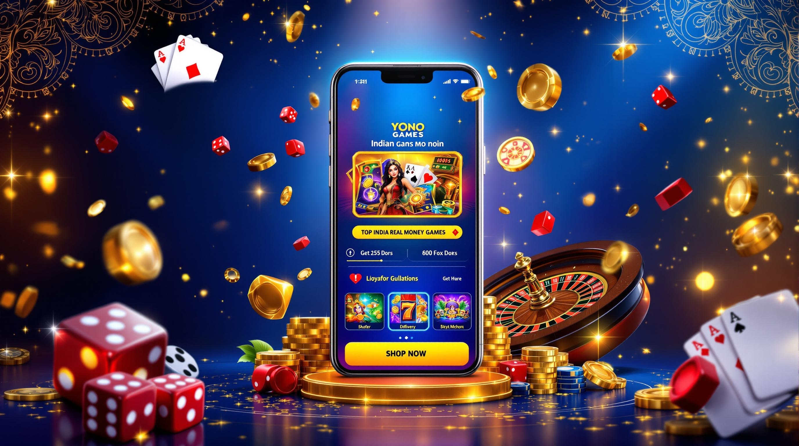 Yono Games - Play India��s Top Real Money Games in One App Banner