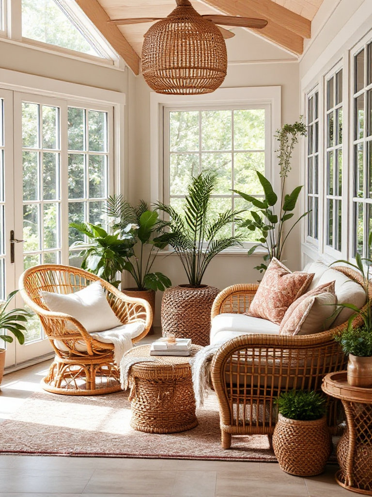 Boho Sunroom Ideas