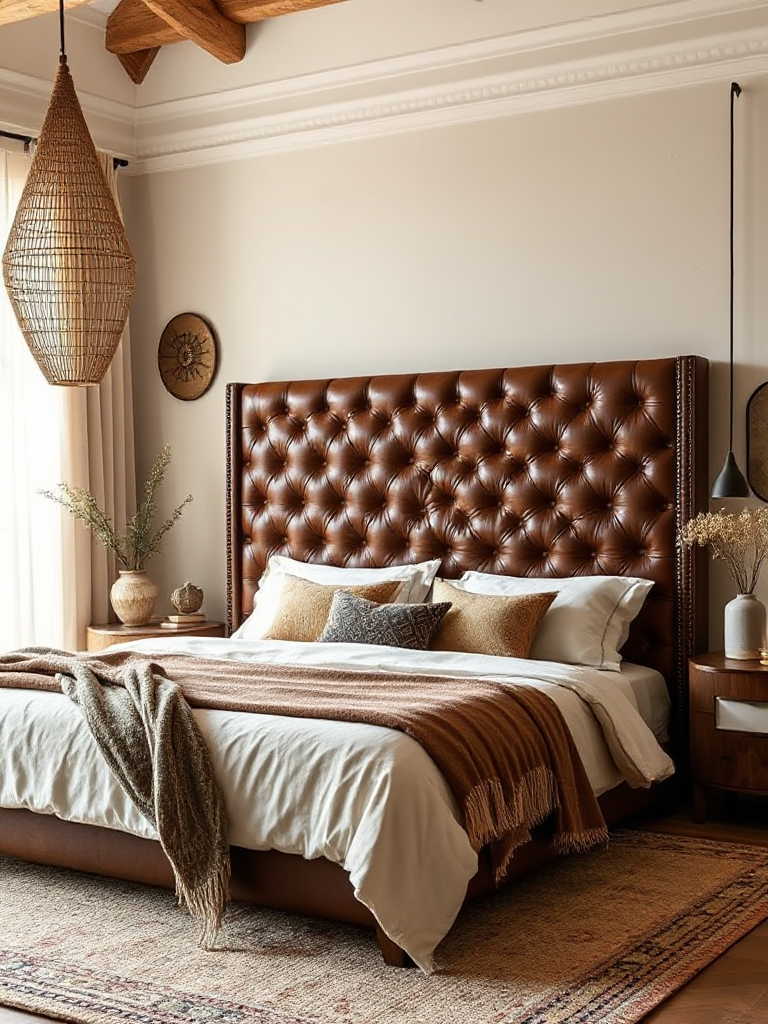 Boho Bedroom Headboard Ideas