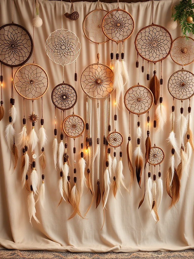 Boho Birthday Backdrop Ideas