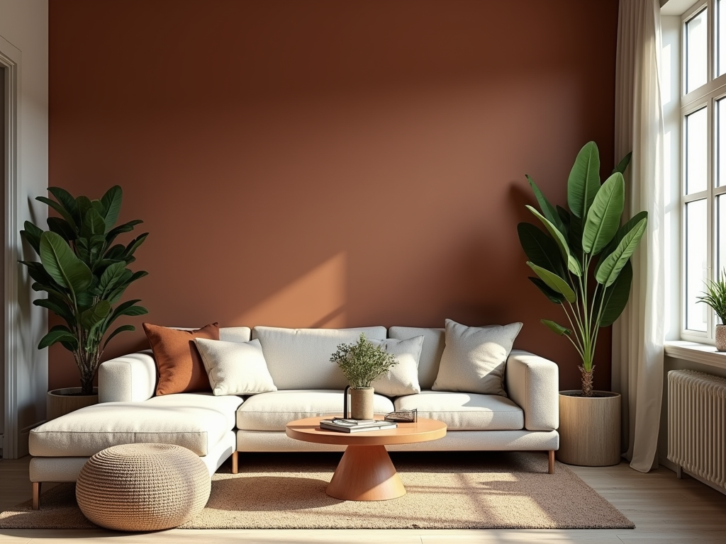 Transform Your Space with Earthy Clay Brown: Bold Paint Ideas