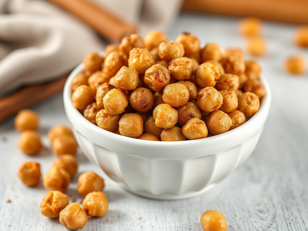 Image for Cinnamon Sugar Roasted Chickpeas