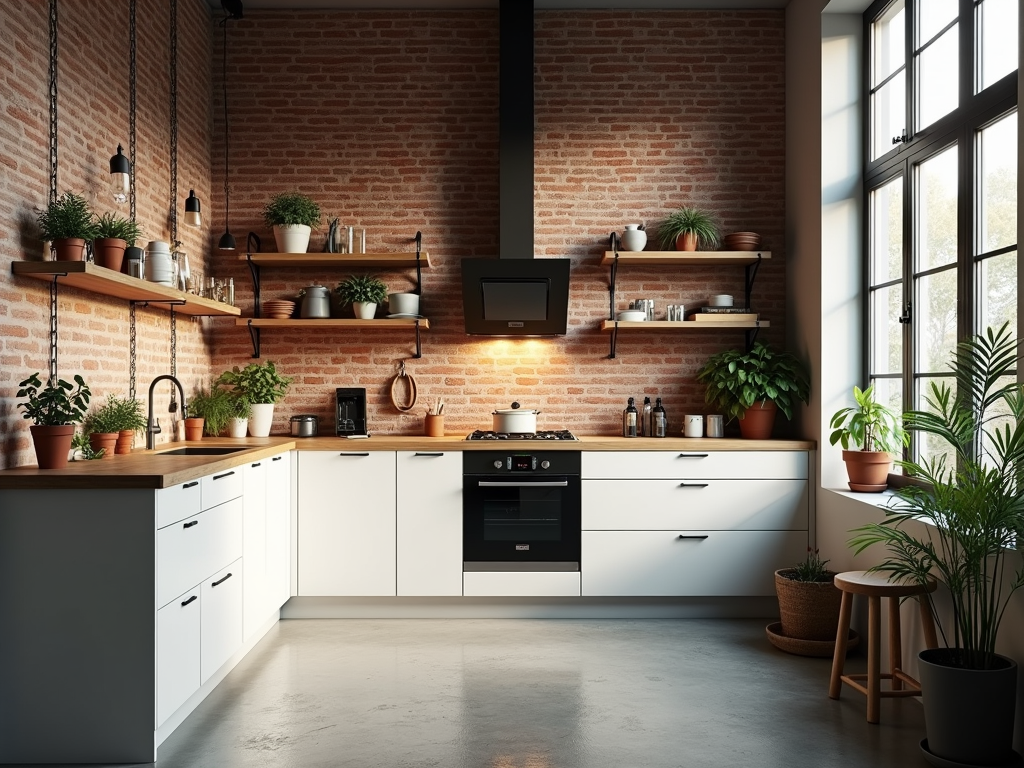 Scandinavian Urban Loft Kitchens: A Perfect Blend of Style