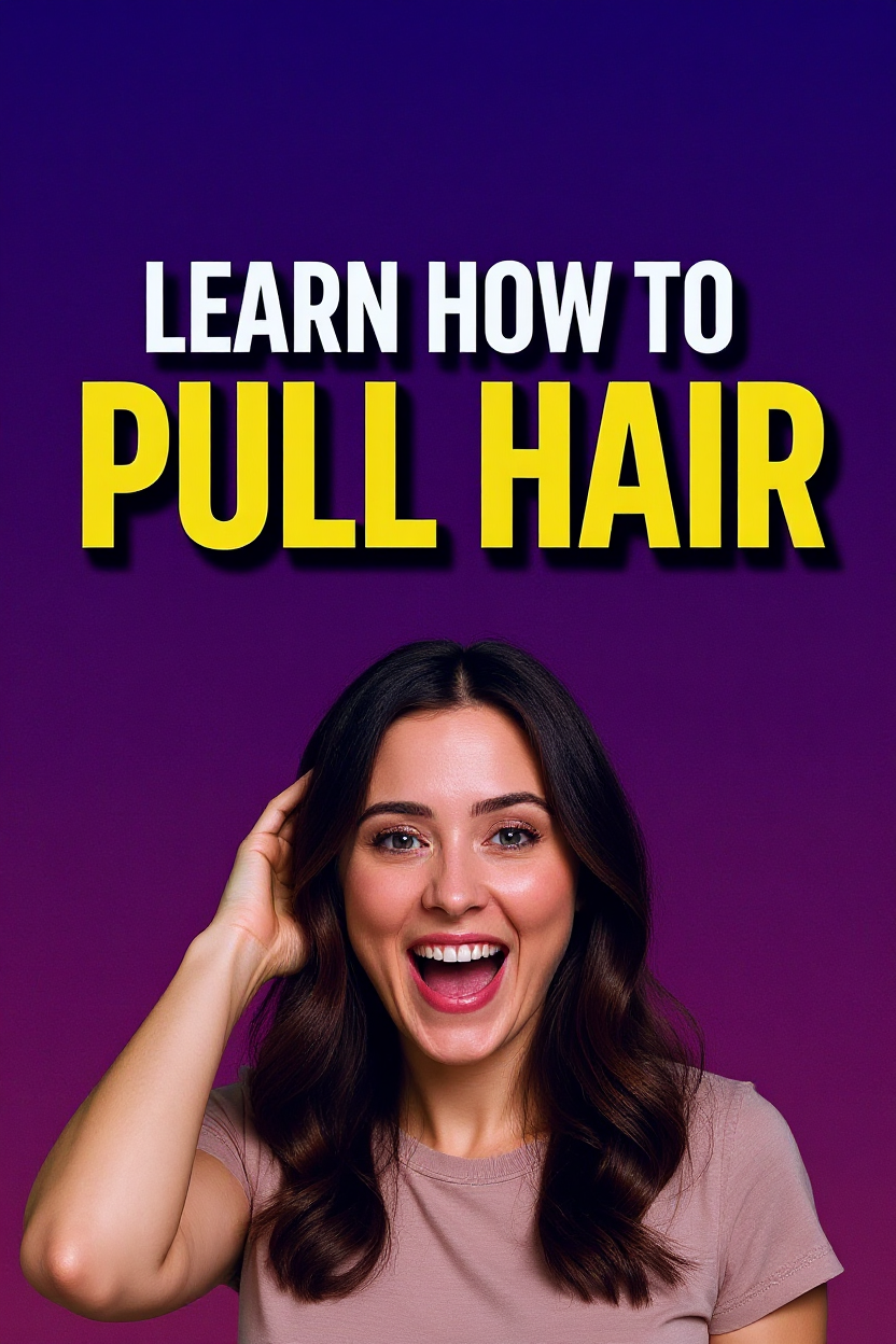 Learn how to pull hair