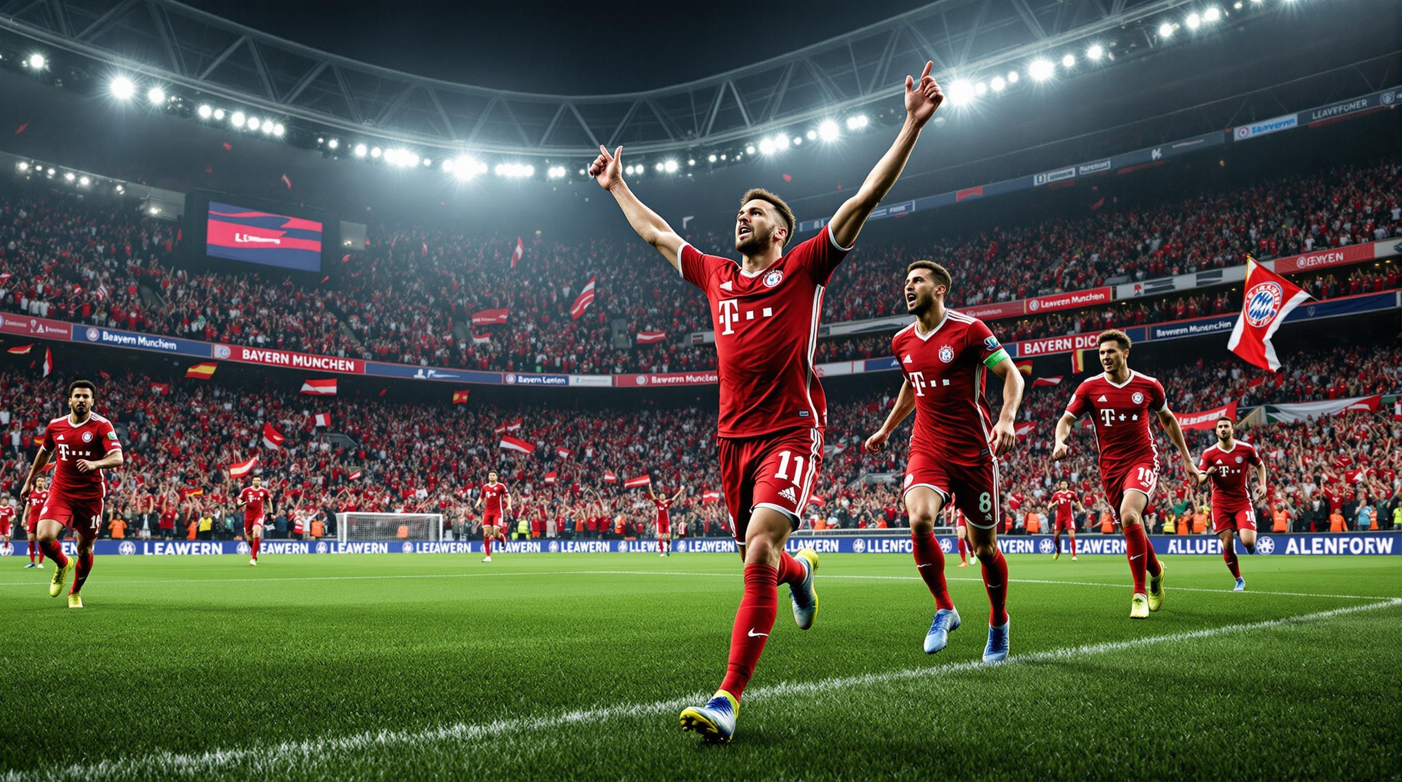 바이에른 뮌헨의 압도적 승리