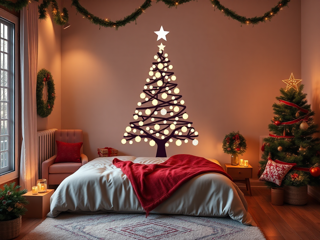 Image for Christmas Tree Wall Decal: