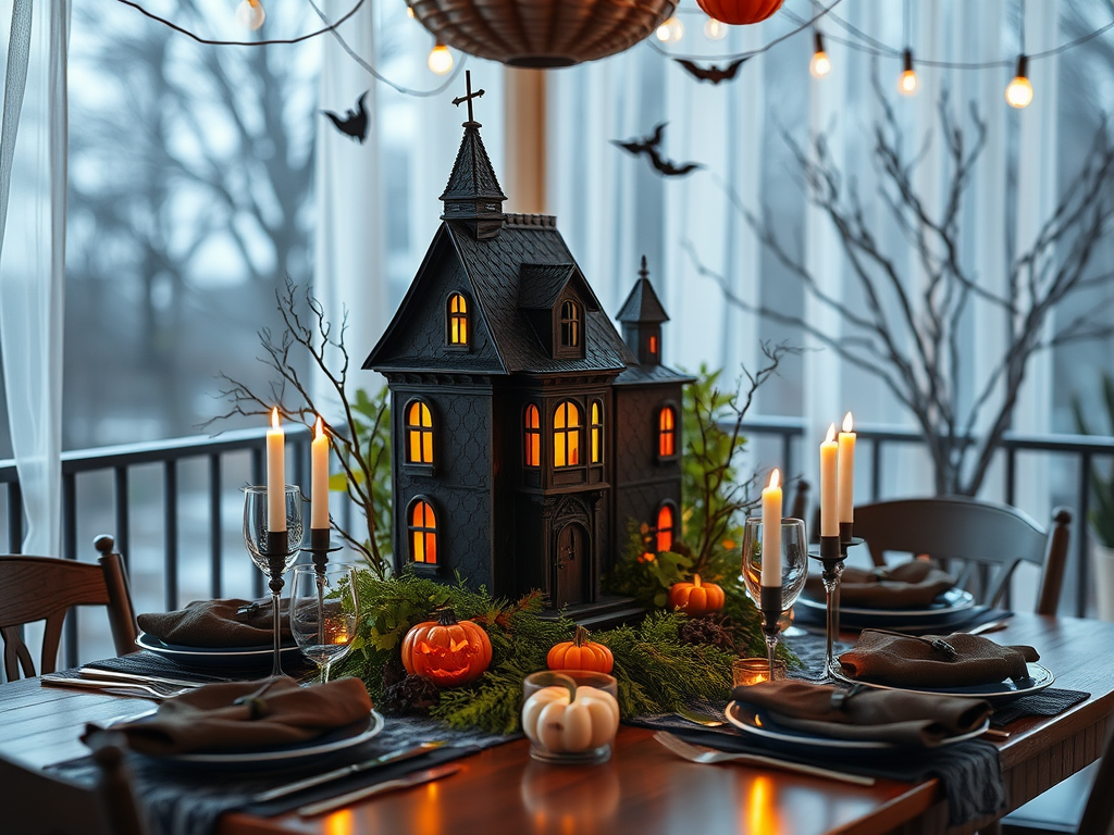 Image for Haunted House Centerpiece