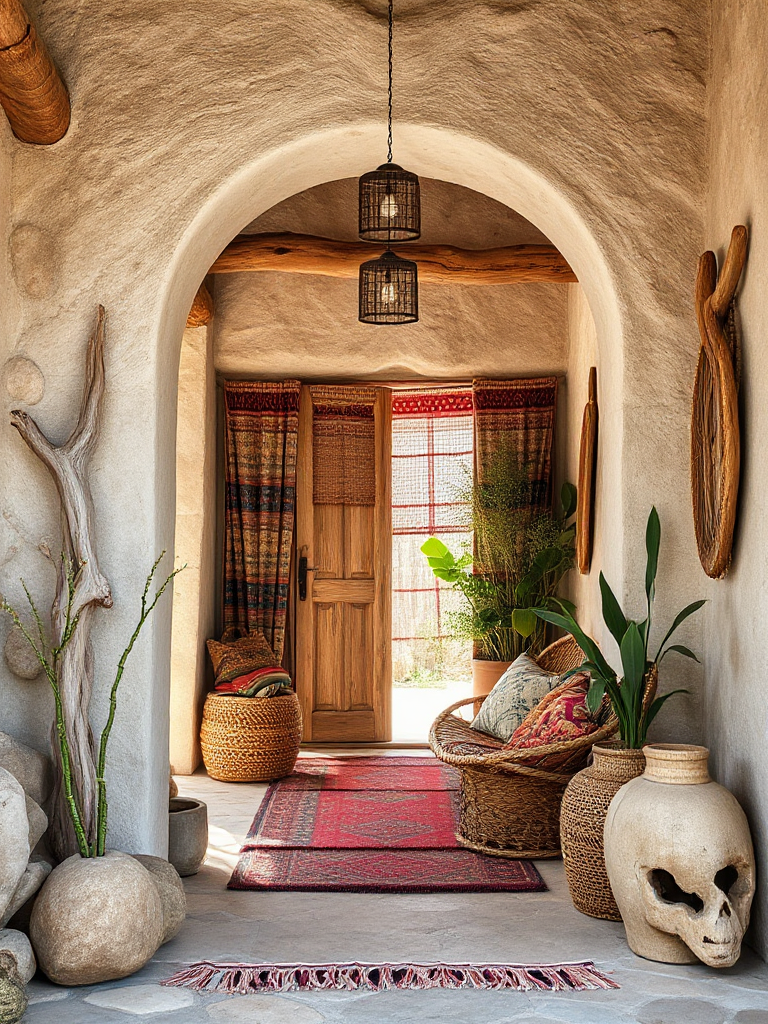 Boho Entryway Ideas