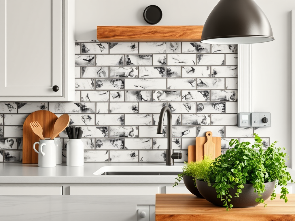 Image for Subway Tile with Dark Grout