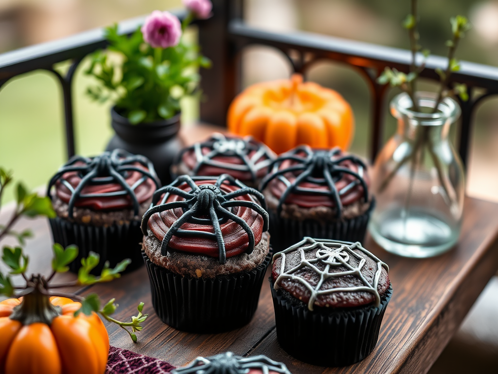 Image for Spiderweb Cupcakes