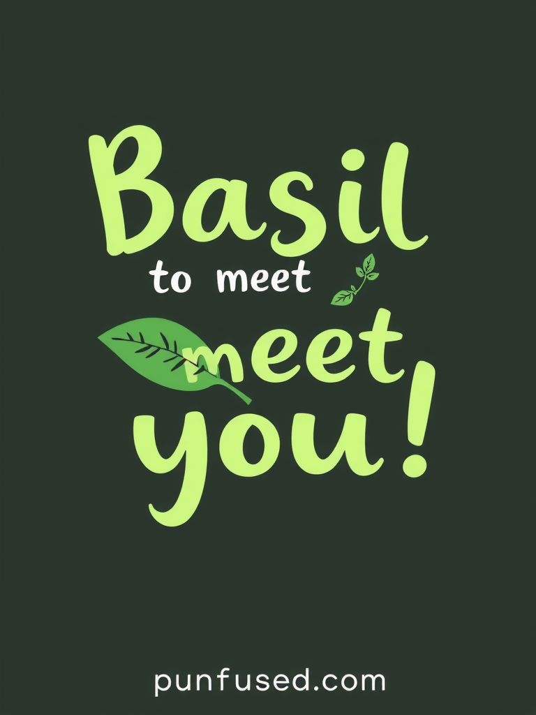 basil puns