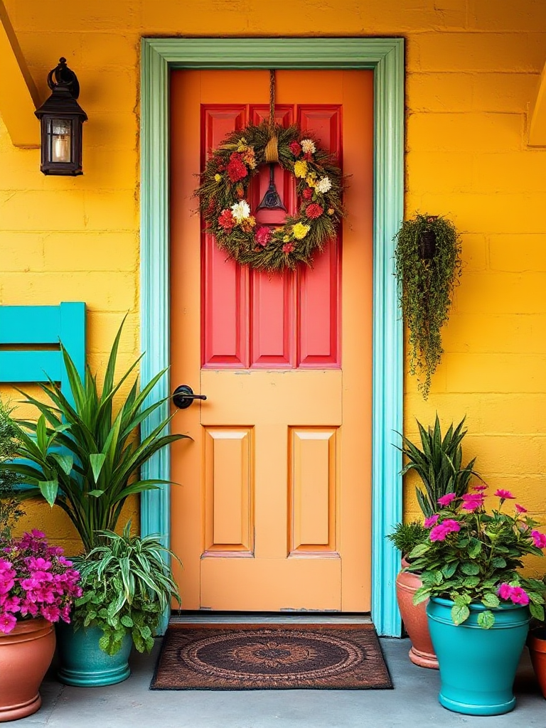 Boho Front Door Decor Ideas