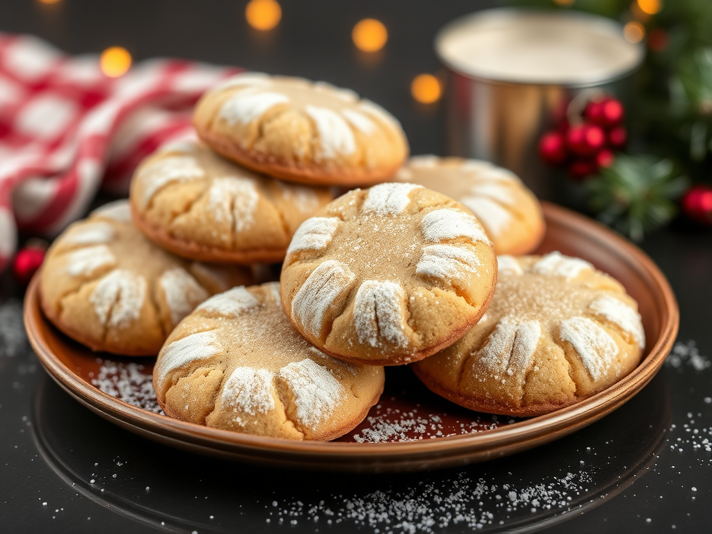 Image for Eggnog Snickerdoodles