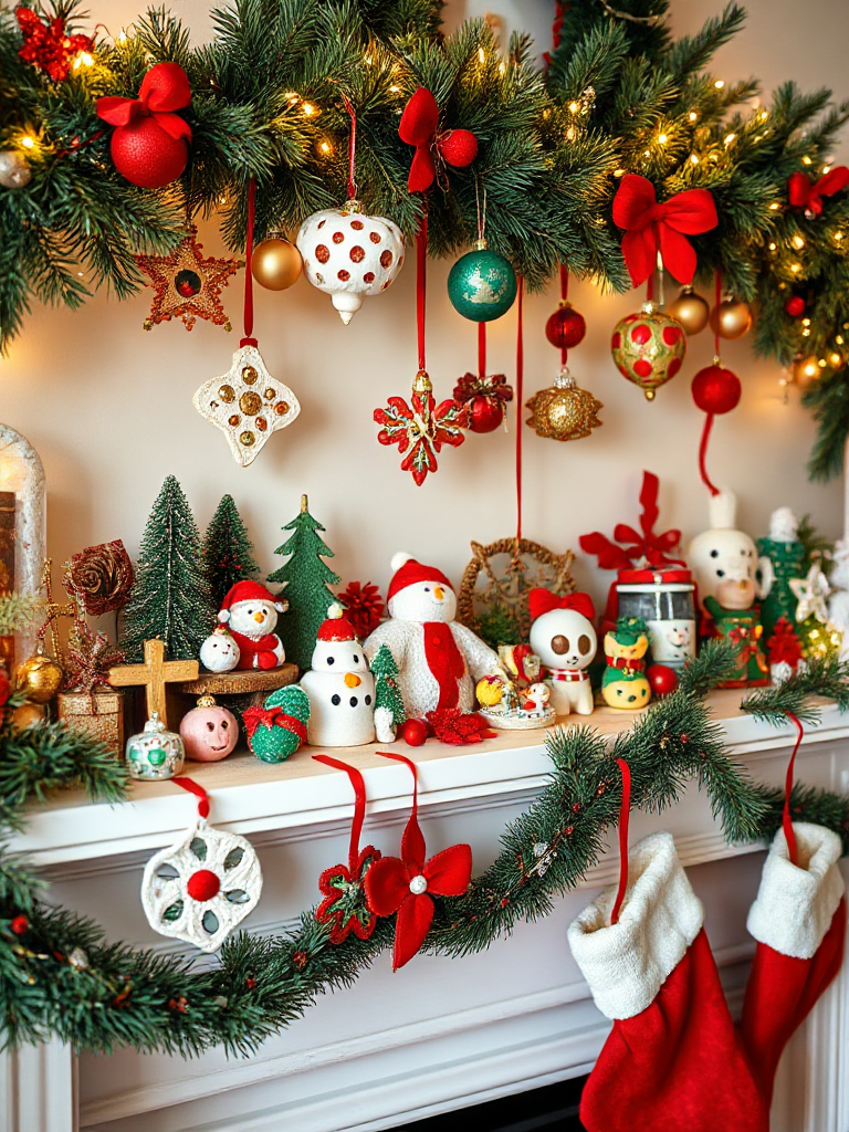 Christmas Mantel Decorating Ideas