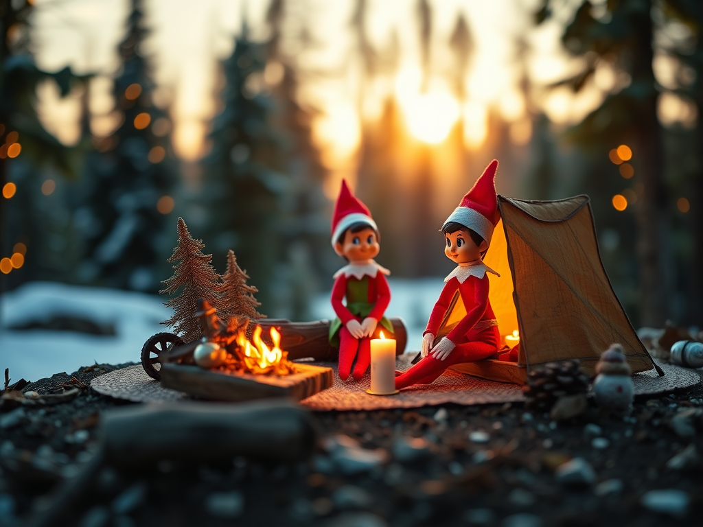 Image for Elf on the Shelf Camping Trip