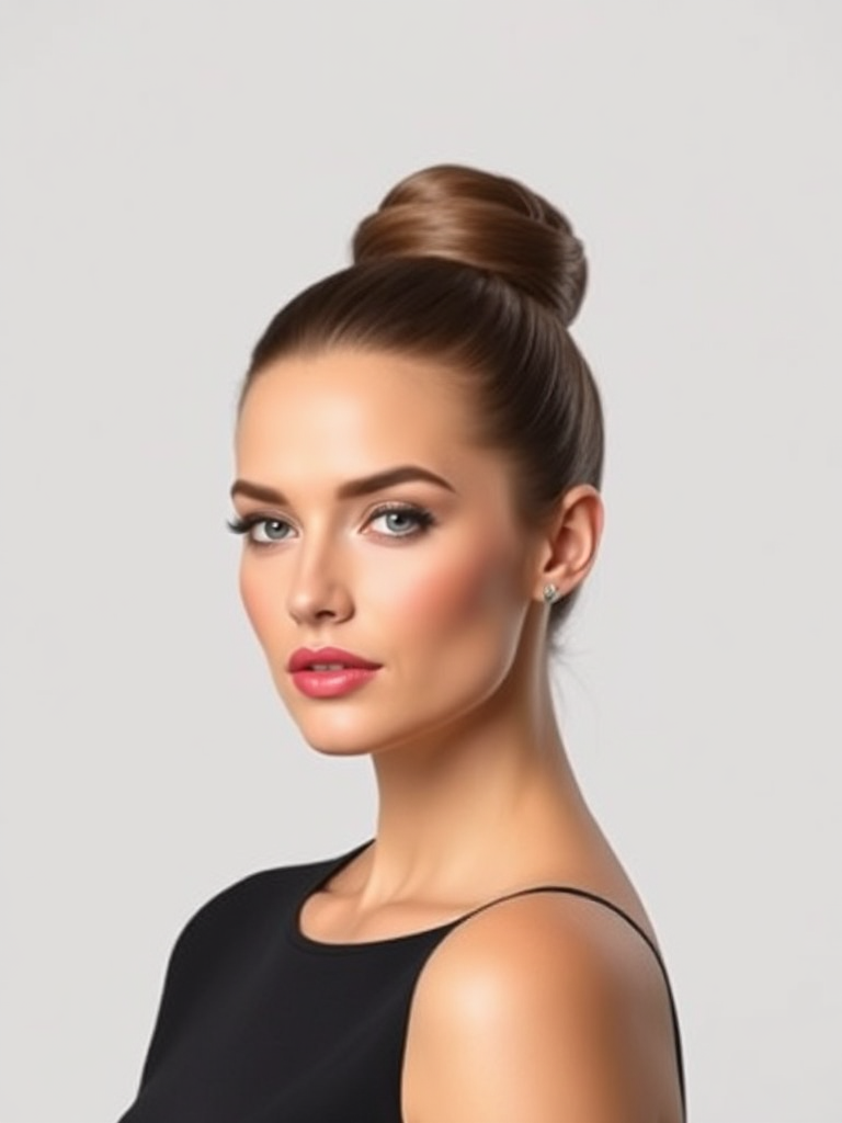 Sleek High Bun