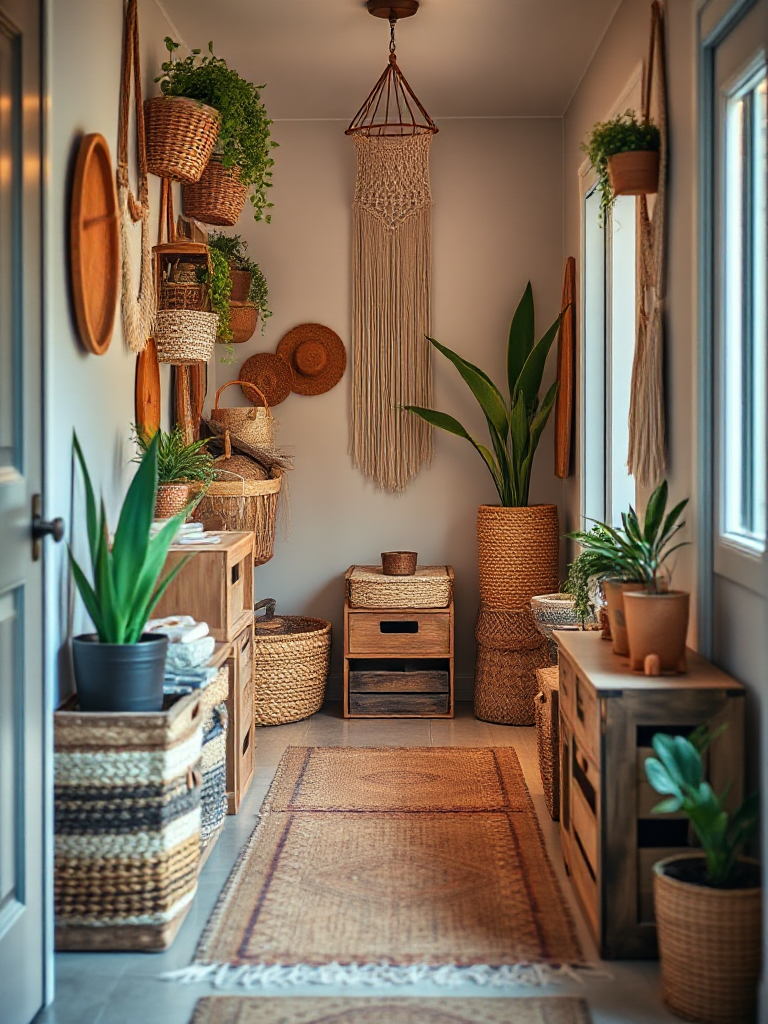 Boho Hallway Ideas