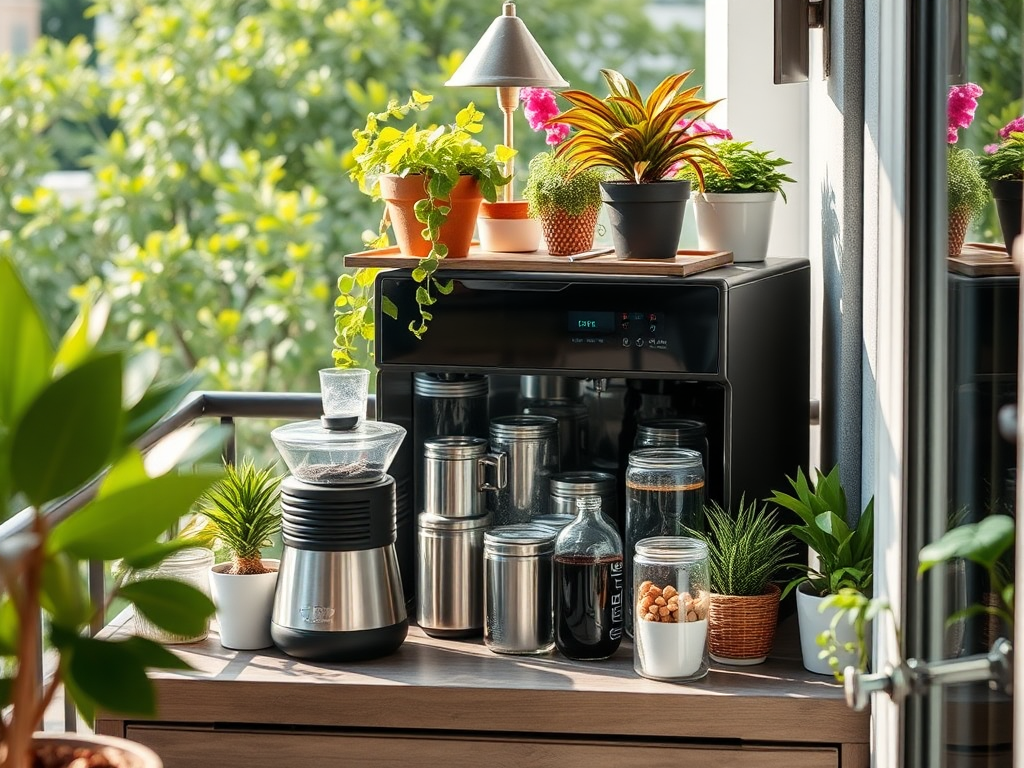 Image for Modern Coffee Bar Station: