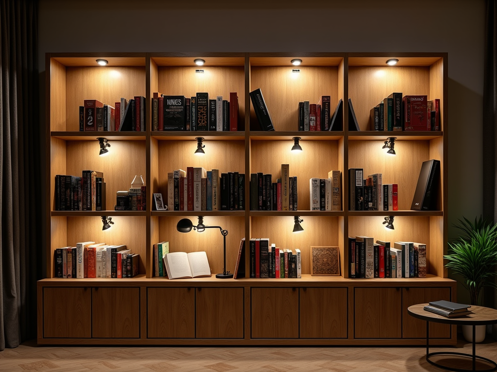 Illuminate Your Shelves: Innovative Lighting Ideas