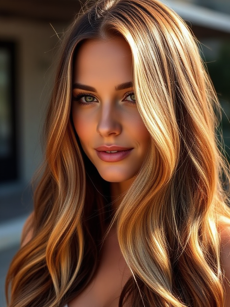 Long Hair with Balayage