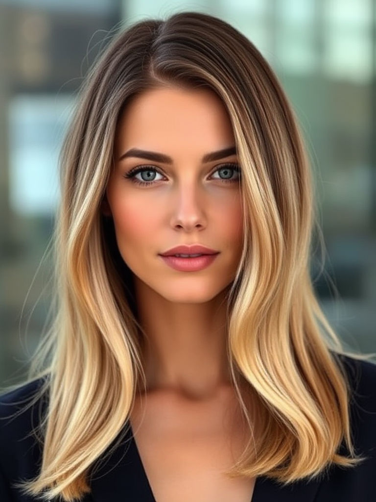 Long Ombre Hairstyles