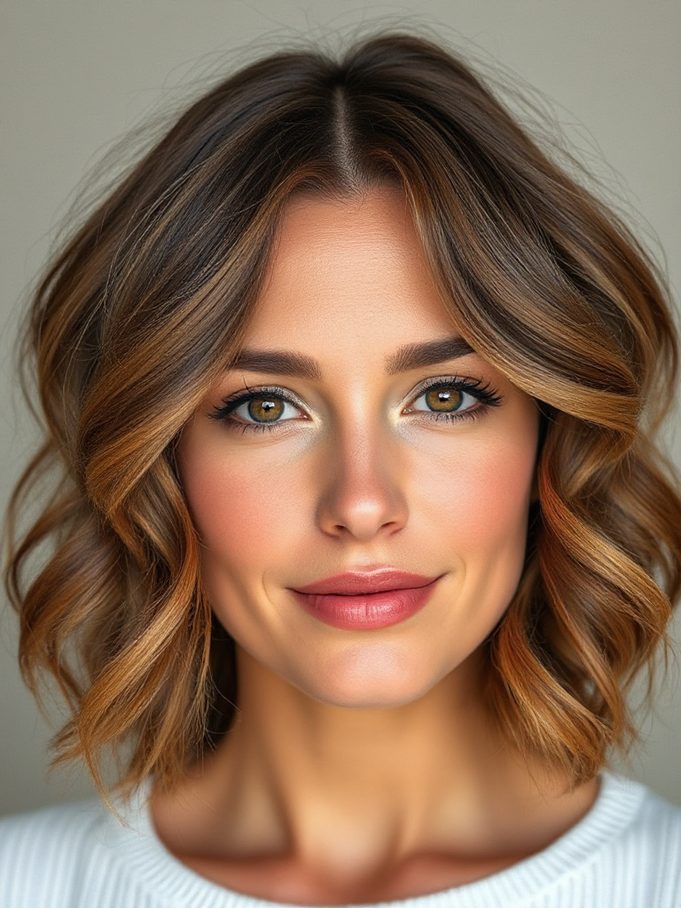 Chin-Length Hairstyles with Layers