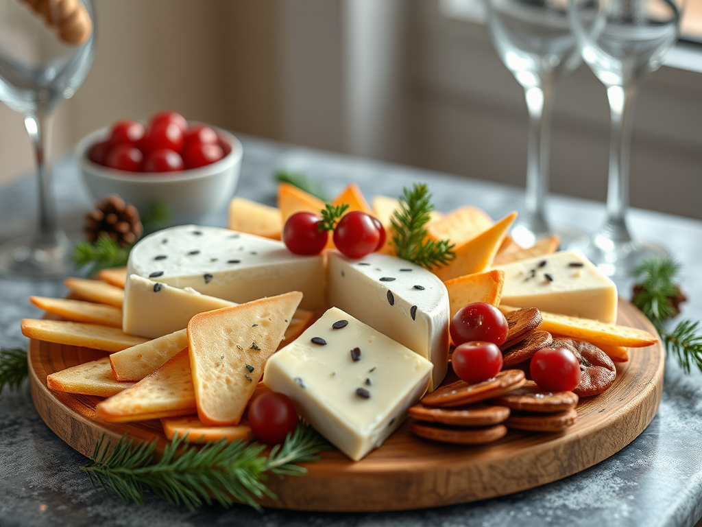 Image for Festive Cheese Platter: