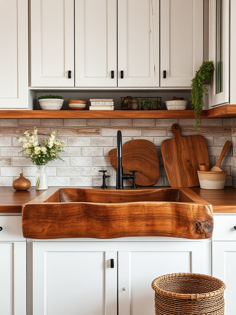 Bohemian Kitchen Sink Inspirations