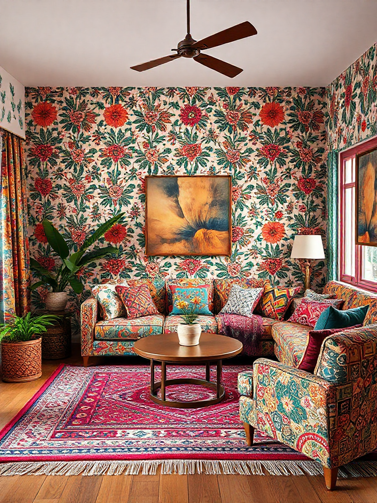 Inspiring boho living room ideas