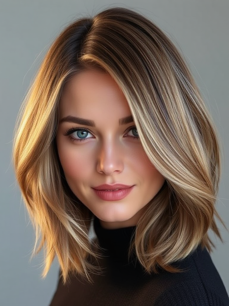 Shoulder-Length Shag Hairstyles