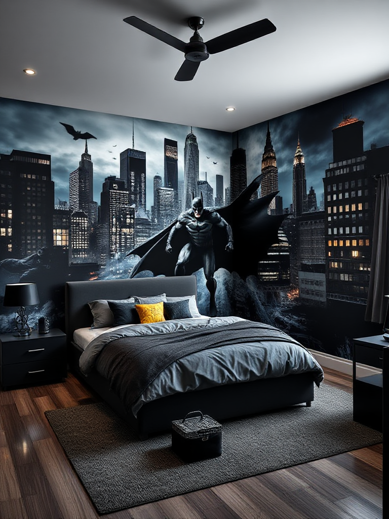 Batman Bedroom Ideas